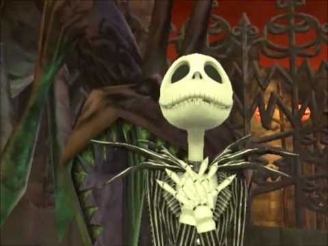KH1 Cutscenes Part 136 - Jack Skellington (English)