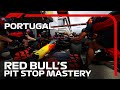 Red Bull's 1.86s Mega Stop | Fastest Pit Stop | 2020 Portuguese Grand Prix | DHL