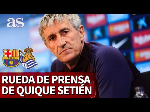 Barcelona 1- Real Sociedad 0 | Setién: "El equipo no ha perdido la confianza" | Diario AS