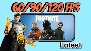 Fortnite Mobile 120FPS NO ROOT | Latest UPDATE