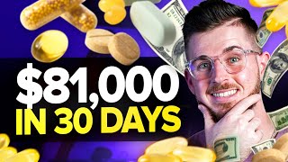 Supplement Brand Does $81,000 In 30 Days With Facebook Ads 2022