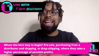 T-Shirt Millionaires Live Show - Ask Charles