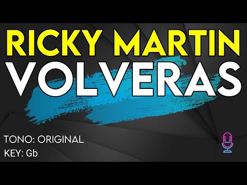 Volveras - Pistas De Ricky Martin