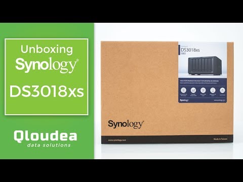 Unboxing Synology DS3018xs - Servidor NAS de 6 bahías con procesador Intel