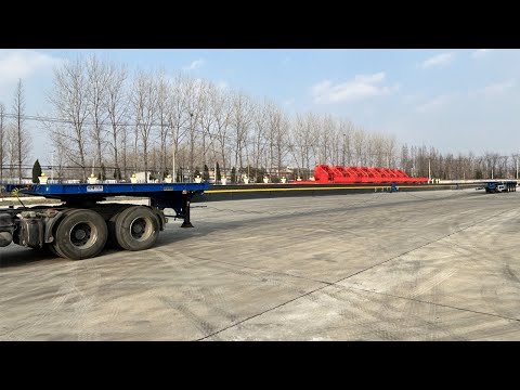 Windmill Blade Trailer for transporting 100m+ wind blades HIPOTRUK