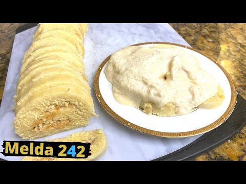 SOFT DELICIOUS GUAVA DUFF WITH EGGLESS SAUCE | BAHAMIAN COOKING