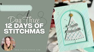 Join the Fun on Stitchmas Day 3 with the SPINNER Christmas Tree Card!