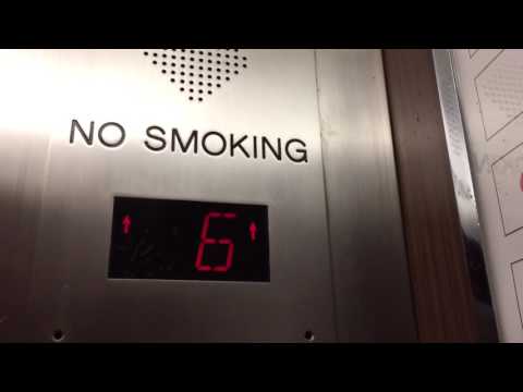 Cool Westinghouse elevators at Macy's in San Francisco CA
