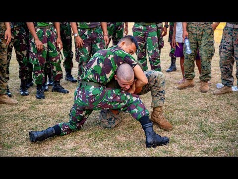 U.S. Marines Soldiers Training With Indonesian Marines | U.S. Marines in Indonesia