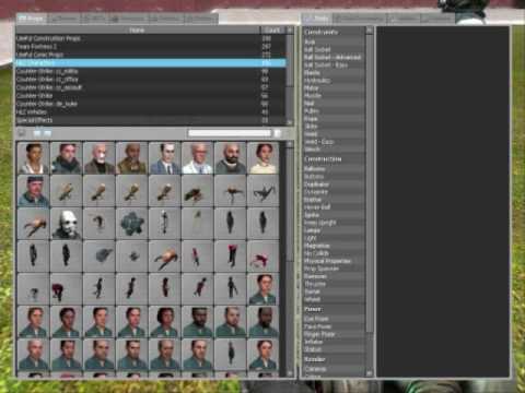 How to make ragdolls hold weapons in Gmod