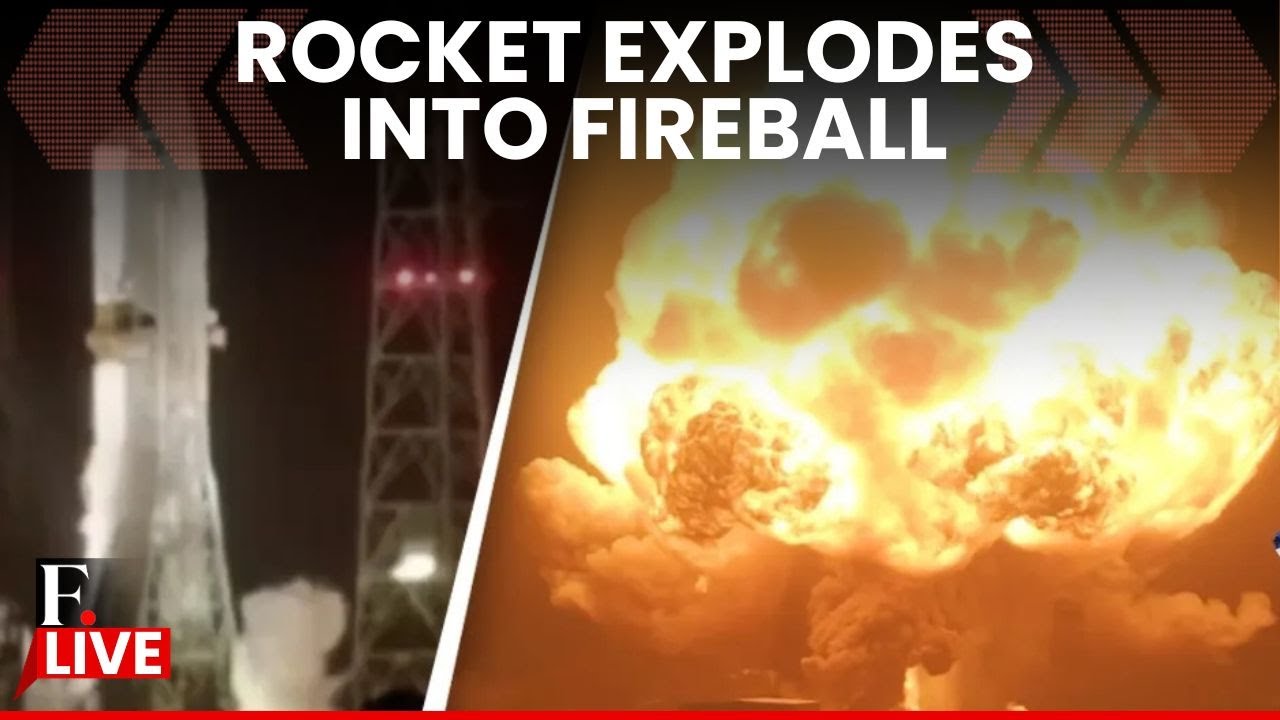 LIVE: Jeff Bezos Reacts After Blue Origin's Glenn Rocket Explodes in Florida