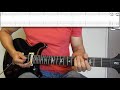 Inspection 12 - Red Letter Day (guitar cover + tabs)