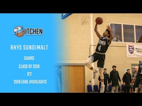 Rhys Sundimalt (Class of 2019) 2018-19 Mid Season EABL Highlights