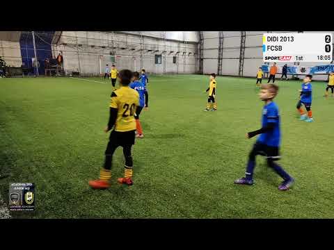 2022-02-11 Didi Junior Iasi 2013 - FCSB 5-3 (grupe 1-9 Enjoy Winter Cup)