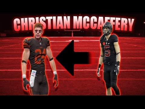 CHRISTIAN MCCAFFERY MADDEN 17 CREATION!!!︱Madden 17 Running Back Career︱EP. 1