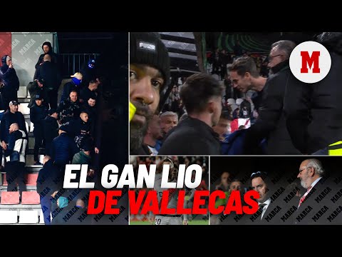 El gran lio en Vallecas: vídeo miserable, ultras y enfrentamiento entre Balliu e Iñigo I MARCA