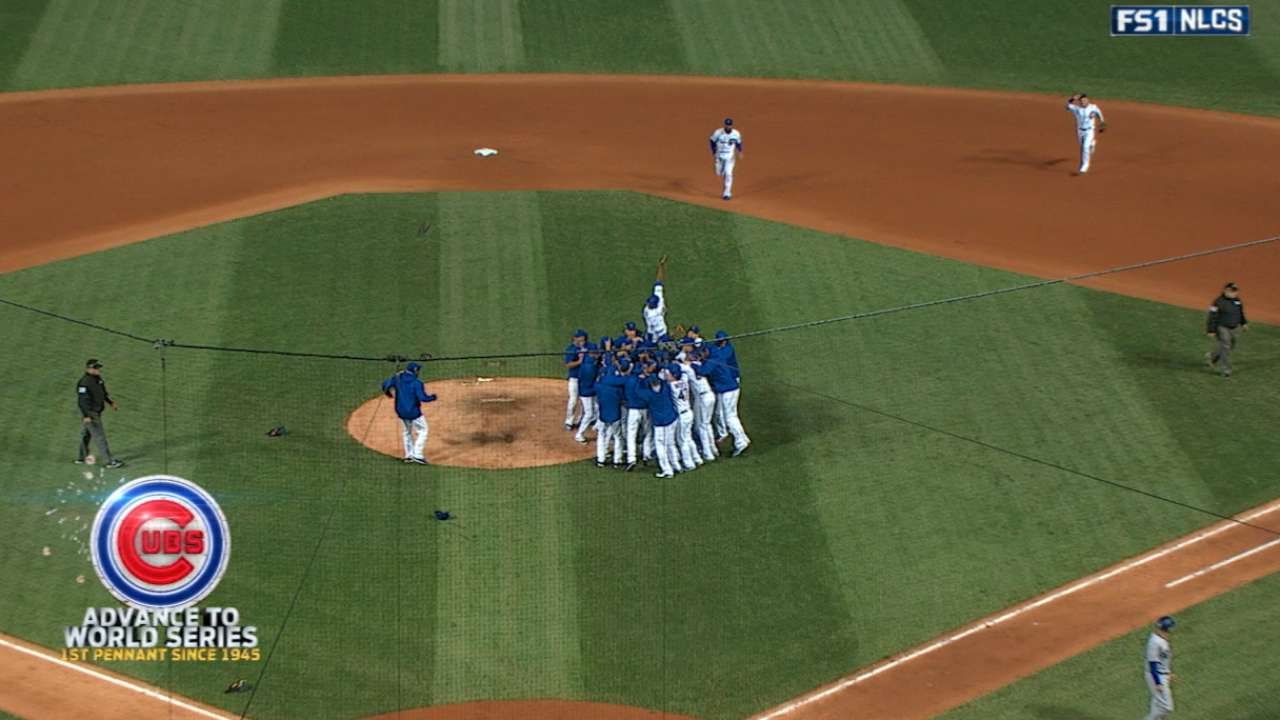 Cubs turn two to win the pennant