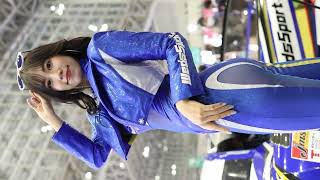 【東京オートサロン2023】ピチピチコスチューム！超美人レースクイーンが登場！【WedsSport 霧島聖子】