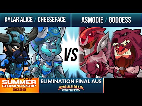 Kylar Alice & Cheeseface vs Asmodie & Goddess - Elimination Final - Summer Championship 2022 - AUS