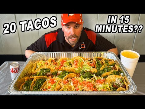 The Spicy Taco Challenge at Gustavo's Restaurant