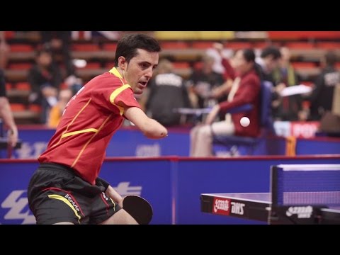 AS José Manuel Ruiz Reyes, a champion with an extensive background in Paralympic table tennis