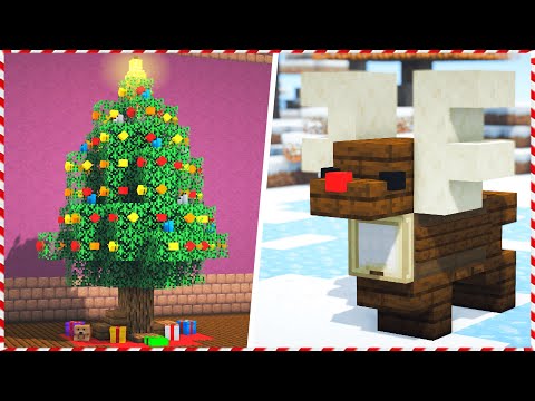 TOP 20+ Christmas Ideas | Minecraft Build Hacks