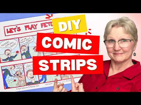 Free Editable Comic Strip Template Download