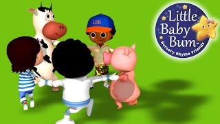 Ring Around The Rosy | Nursery Rhymes | By LittleBabyBum! | ABCs and 123s