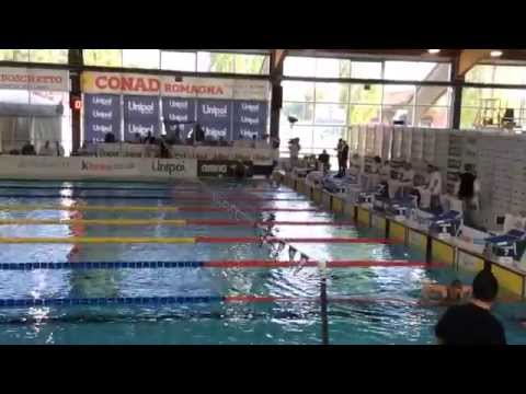 200sl assoluti italiani Riccione 2014 finale A (Podio Pellegrini, Mizzau, Pirozzi)