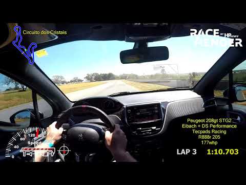 Peugeot 208gt @ Curvelo Circuito dos Cristais