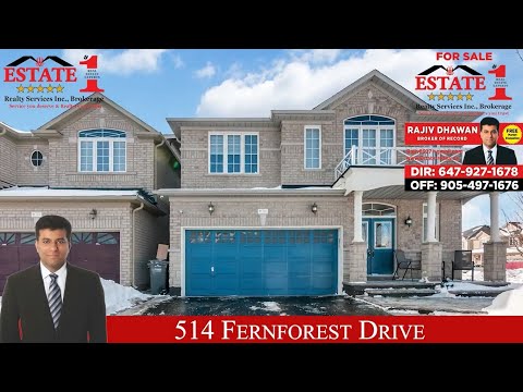 514 Fernforest Drive, Brampton-VIRTUAL TOUR