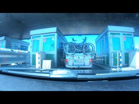 Autobahn - Zahlstelle in Italien ( Como Chiaso )