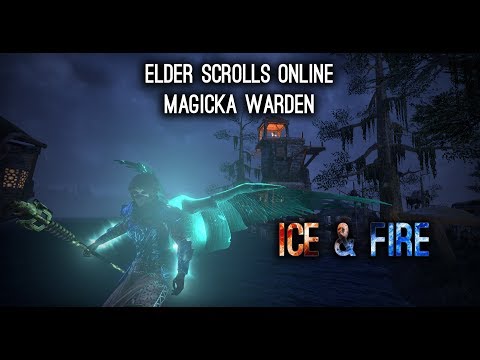 Magicka Warden Build PvE "Ice & Fire" - Morrowind ESO