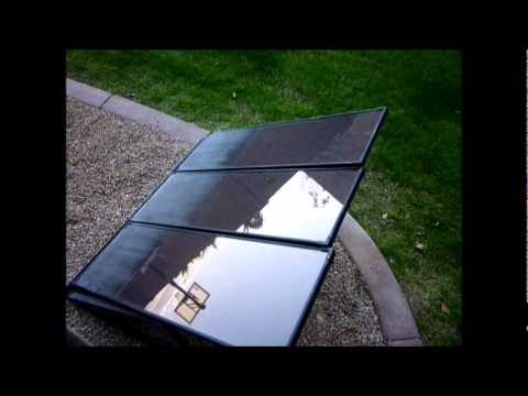 DIY SOLAR PANEL setup for 55 Watt panels - Coleman 55W Solar Back-Up Kit