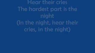 Bon Jovi-Hardest part is the night (lyrics).wmv