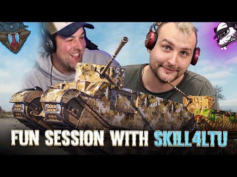 Funny Platoon Session with Skill4ltu & mouzAkrobat [World of Tanks - Highlights - Gameplay - ENG]