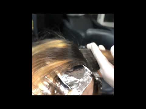 Blonde highlights gone wrong 😱😱😱 How i corrected ?