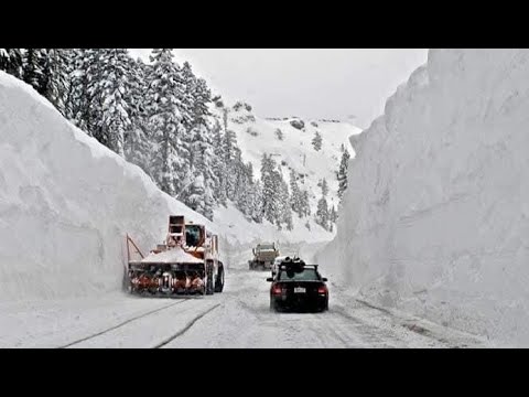 Tahoe Shatters 50-Year December Snow Record With 16+ Feet Of Snow - Record Cold Canada -55 Windchill
