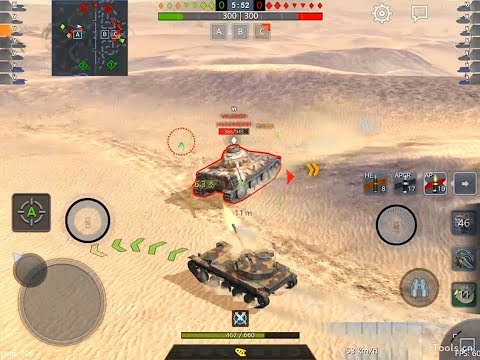 [ 60fps ] World of Tanks Blitz AMX ELC bis // Triple Ace