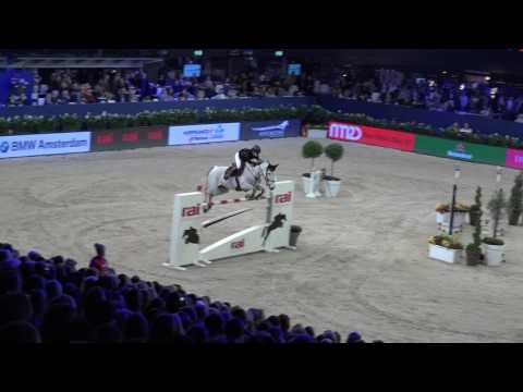 Malin Baryard - H&M Cue Channa Jump off - jumping Amsterdam 29-1-2017