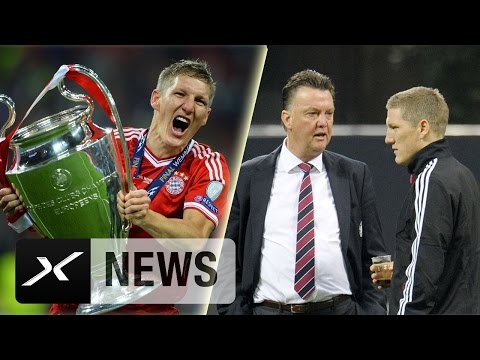 Bastian Schweinsteiger zu Manchester United? Das sagt Louis van Gaal | FC Bayern München