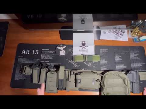 Unboxing belt by Warrior Assault Systems. Per acquistare, link in descrizione
