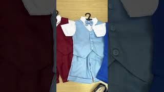 Vídeo de Conjunto Social Infantil Menino Short e Colete Off White