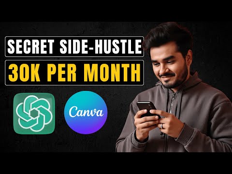 How To Earn 30K Per Month Using ChatGPT & Canva 🤑
