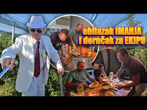 PIRKE VODIC KROZ PIROT POKAZUJE SVOJE IMANJE I SPREMIO EKIPI DORUCAK 