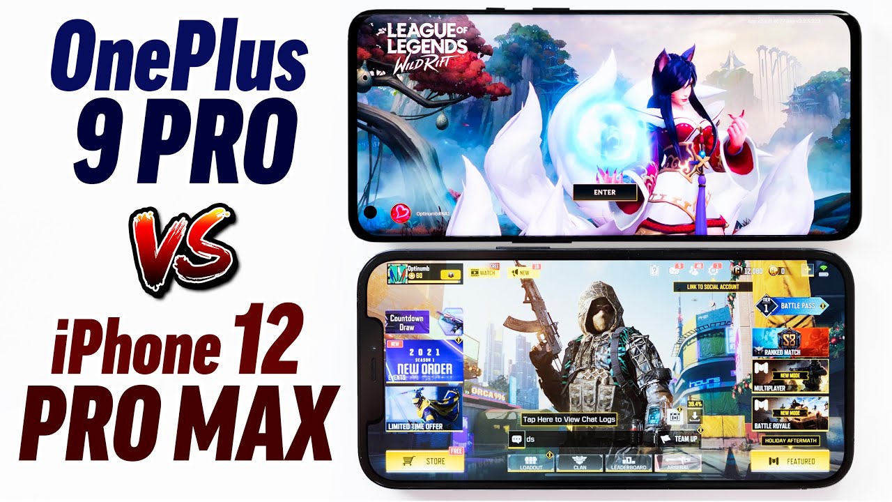 OnePlus 9 Pro vs 12 Pro Max - Gaming & Battery Life Test