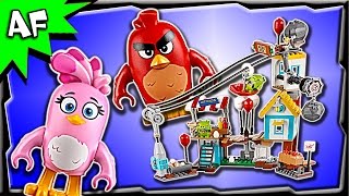 Lego Angry Birds Movie PIG CITY TEARDOWN 75824 Stop Motion Build Review