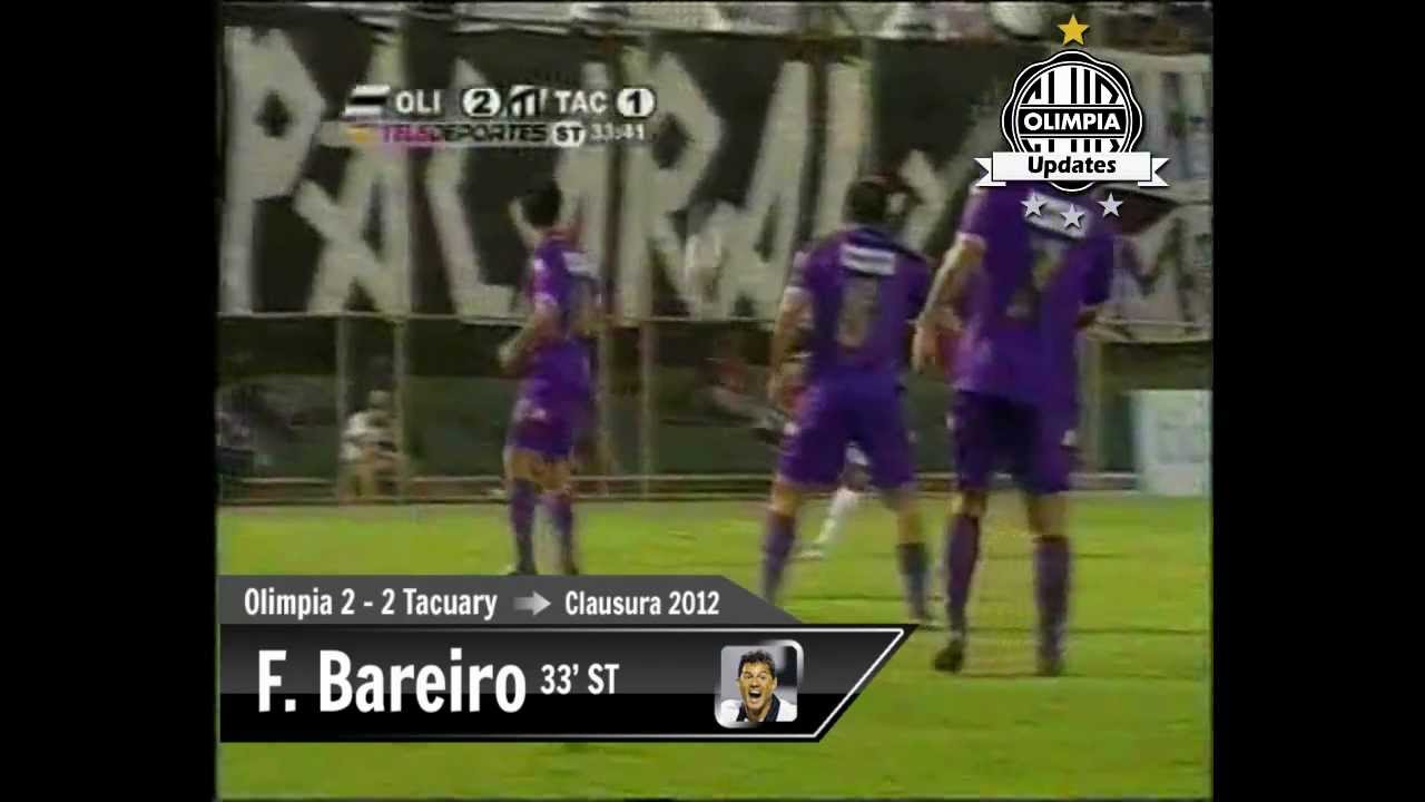Olimpia 2 - 2 Tacuary Clausura 2012 // @OlimpiaUpdates