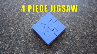 The Secret of the 4 Piece Jigsaw from Binary Arts