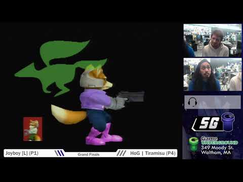 SG 20.6 SSBM - Joyboy [L] (Default Fox) vs. HoG | Tiramisu (Blue Fox) - Melee GF